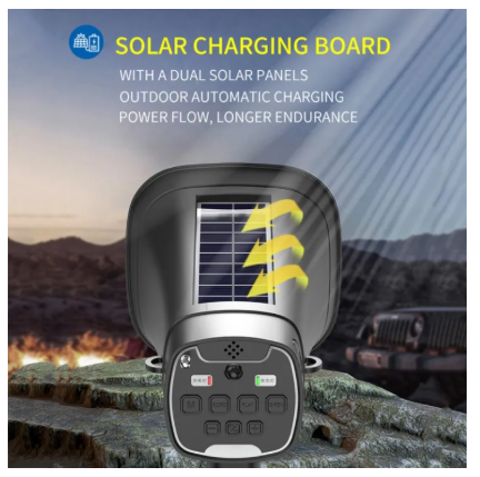 DV-680 Solar Megaphone Wireless Bluetooth Speaker - Portable Public Address System with Rechargeable Battery | Outdoor & Event Speaker Nepal