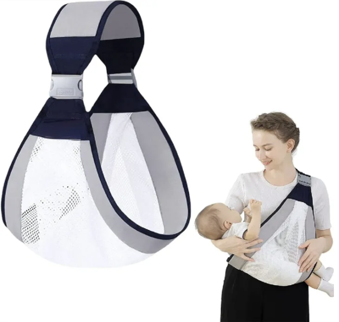Adjustable Baby Sling Baby Carrier Newborn to Toddler Comfortable And Easy to Carry