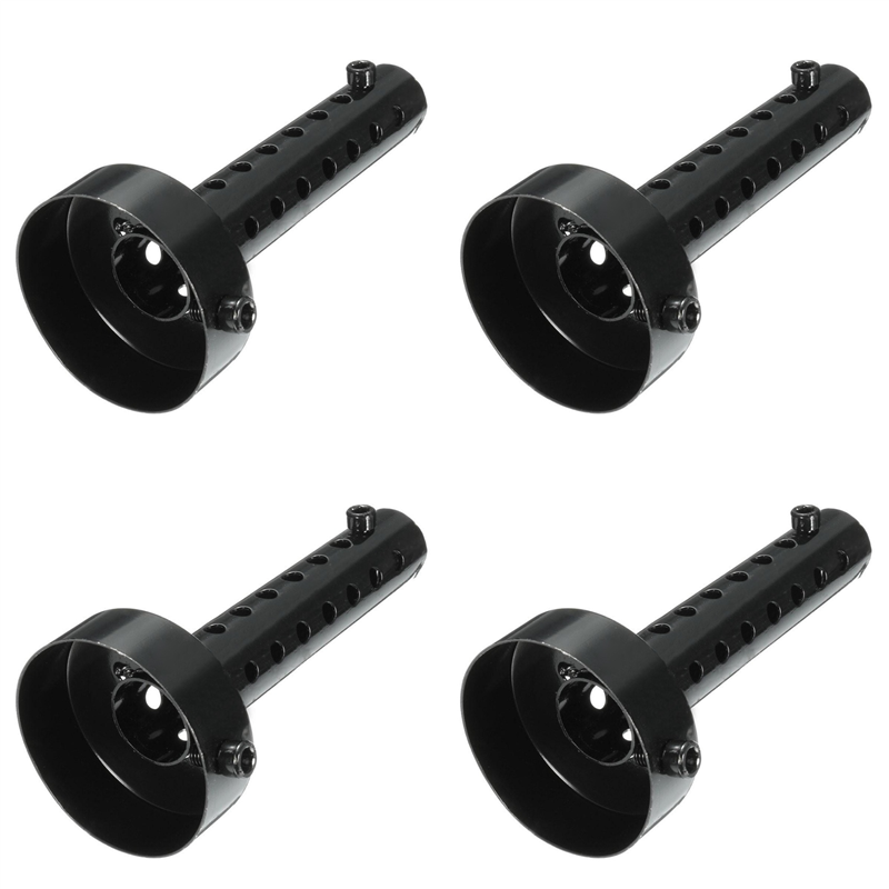 FORIDE 4X Motorcycle Universal Exhaust Can Muffler Baffle DB 60mm