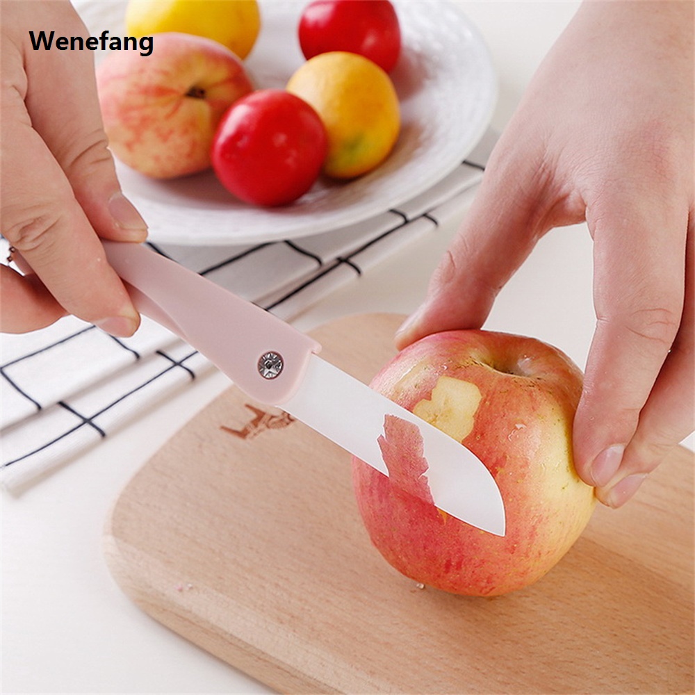Wenefang Hello Kitty Sanrio Portable Folding Kuromi Cinnamoroll Cutter 2025 Plastic Fruit Knives to Cut Fruits Peeler Kitchen Supplies