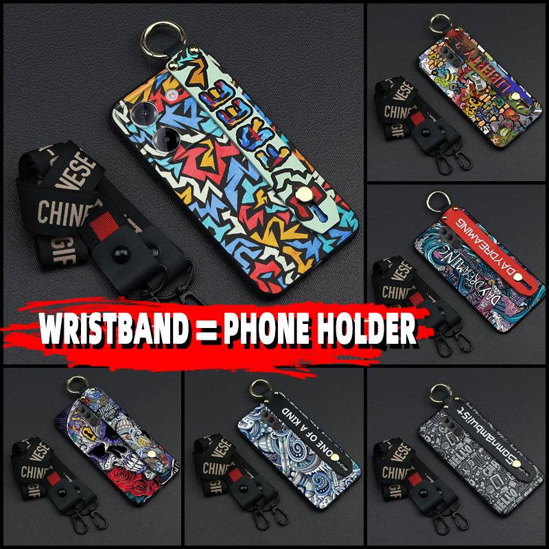 Graffiti Anti-dust Phone Case For Xiaomi Poco M7 Pro 5G Silicone personality protective Phone Holder Dirt-resistant ring