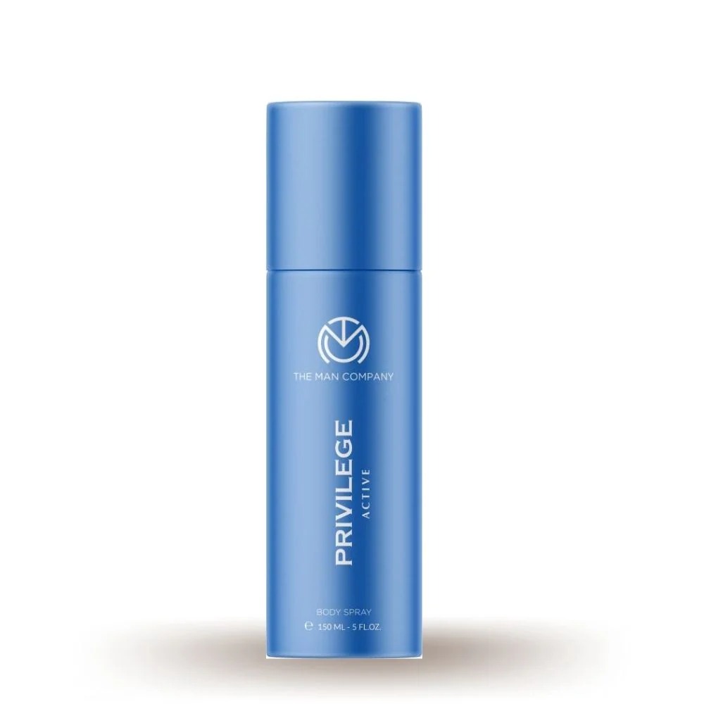Privilege Active Body Spray 150ML The Man Company