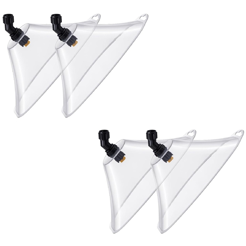 4 Pack Windproof Hood Nozzle High Pressure Atomizing Nozzle Point Hood with Nozzle Sprayer Gardening Tools Easy Install
