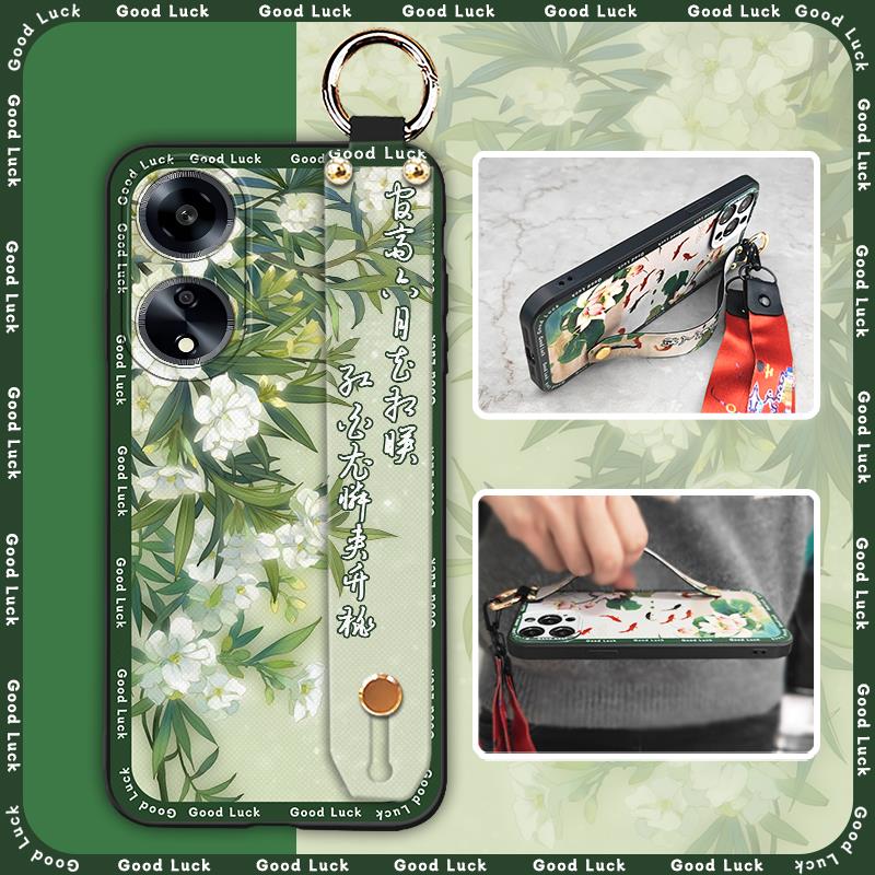 Durable Phone Holder Phone Case For OPPO A1 5G/A98 5G/F23 5G Chinese style fashion Waterproof ring Kickstand Anti-dust