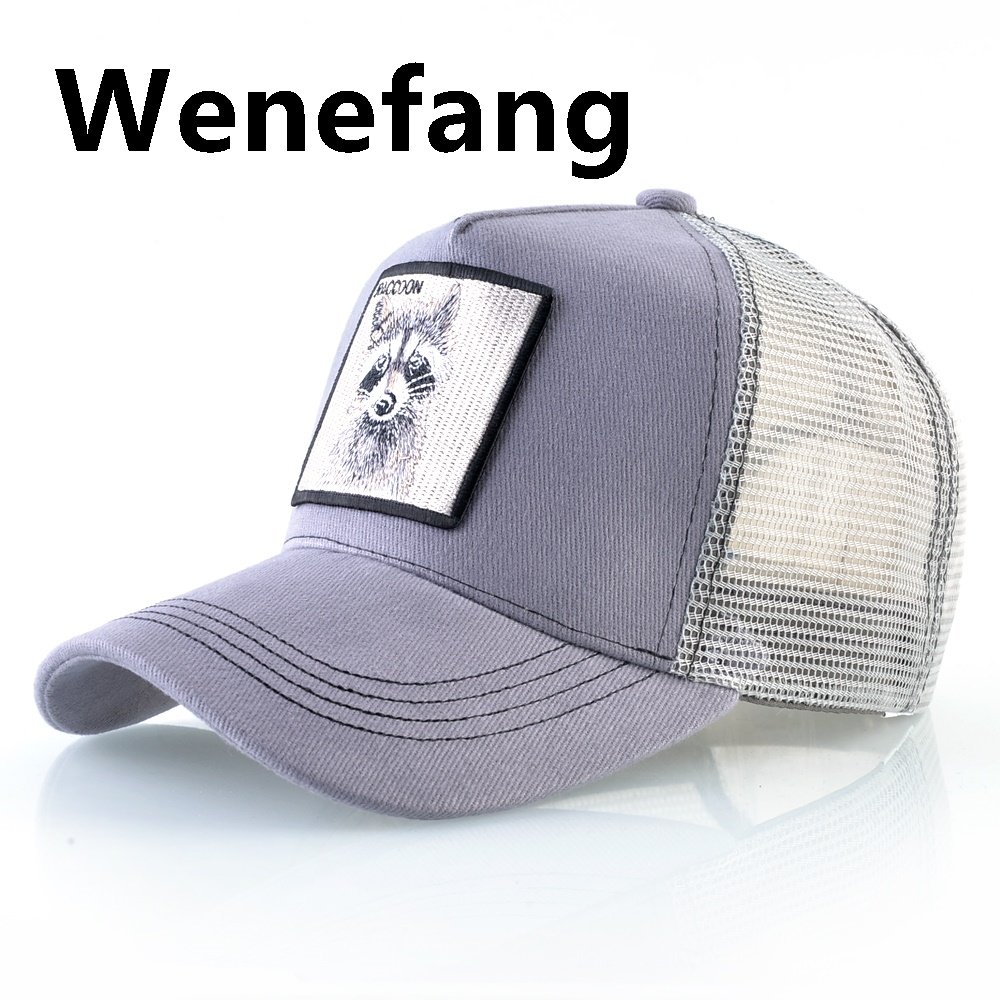 Wenefang Spring Summer Baseball Cap With Lion Embroidery Patch Snapback Luxury Trucker Caps Men Women Drake Baseball Hats Four Season Sun Hat