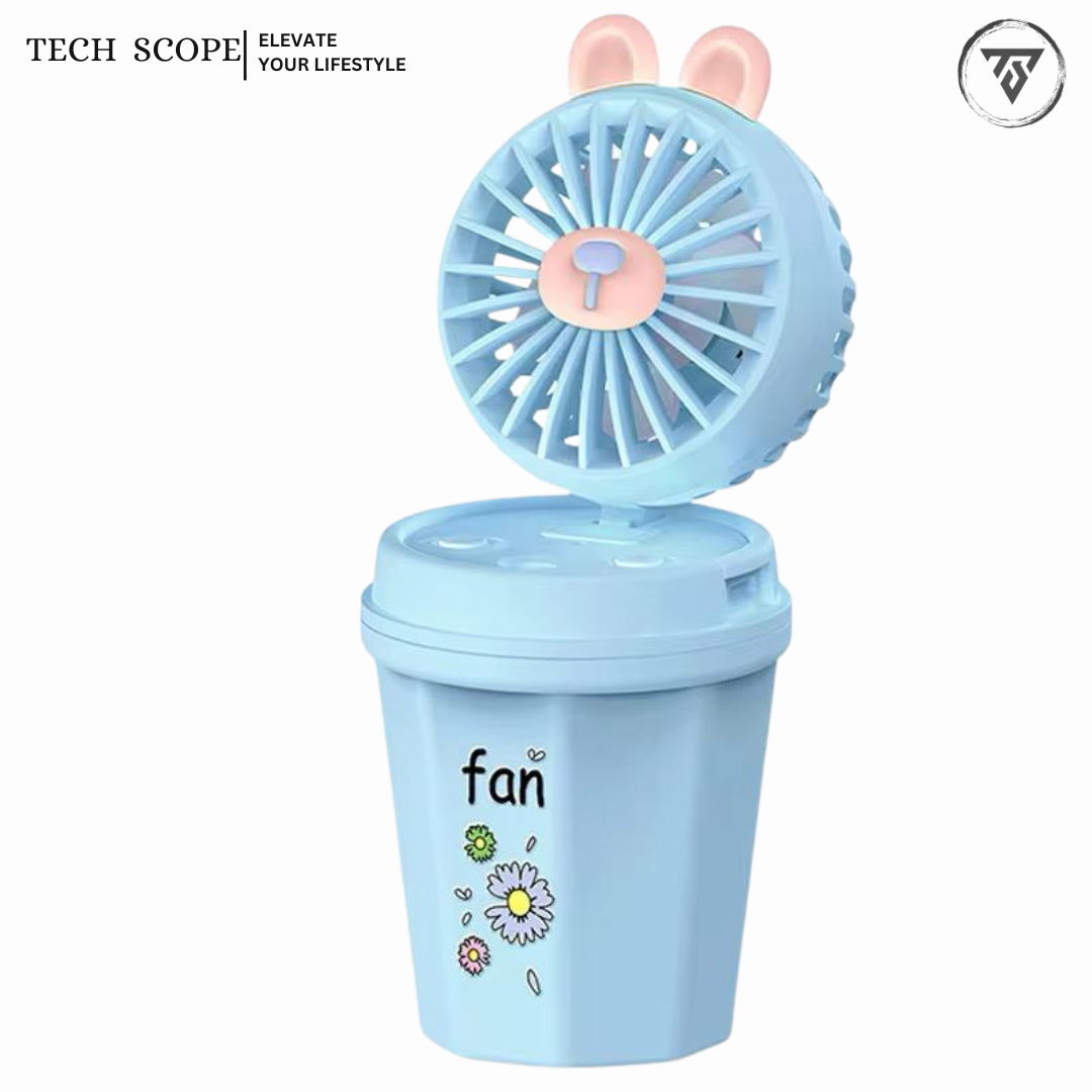 Mini Cute Fan with Cold Water Spray - Premium Unique Summer Cooler