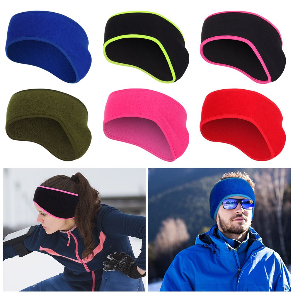 1Pcs Hair Bands Hair Sweat Women Girls Ear Warmer Winter Sweatband Running Headband Ear Muffs Headband