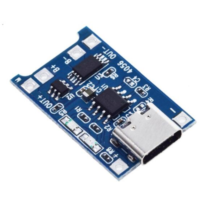 USB Lithium Battery Charger Module Board With Charging And Protection