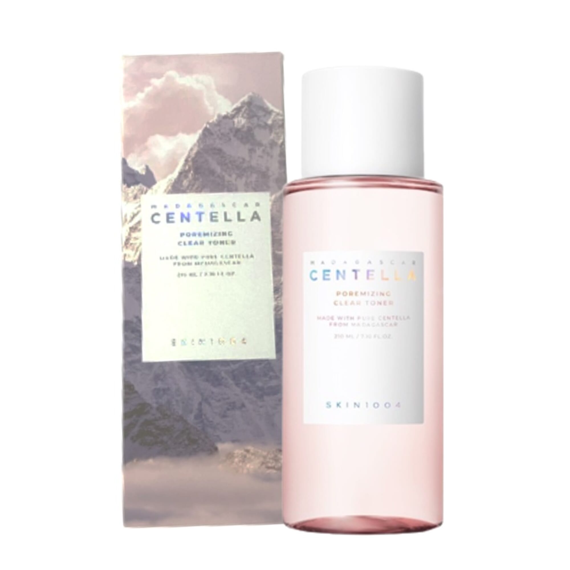 SKIN1004 Madagascar Centella Poremizing Clear Toner 7.1 fl.oz, 210ml for Keratin Plug and Sensitive Skin