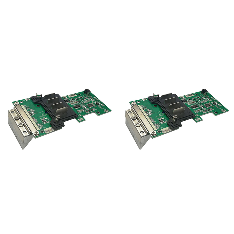 JINMY 2X Li-Ion Battery PCB Charging Protection Circuit Board for 18V 3.0Ah 9Ah LED Battery Indicator
