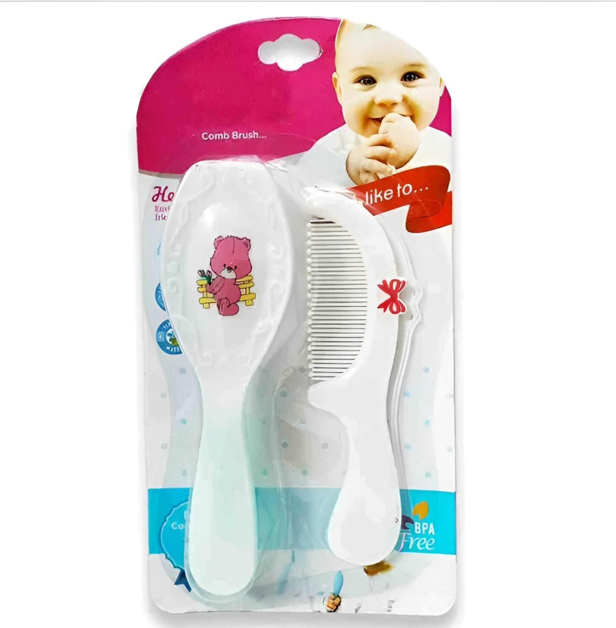 Mumlove Baby Comb and Brush Set '063'
