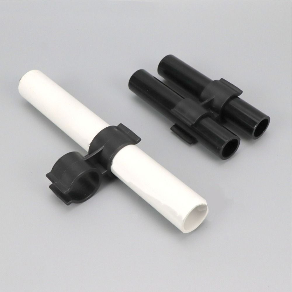 6pcs New 20/25mm PVC Pipe Clamp Double U Type Agricultural Irrigation Pipe Clamp Garden Tool Water Pipe Support