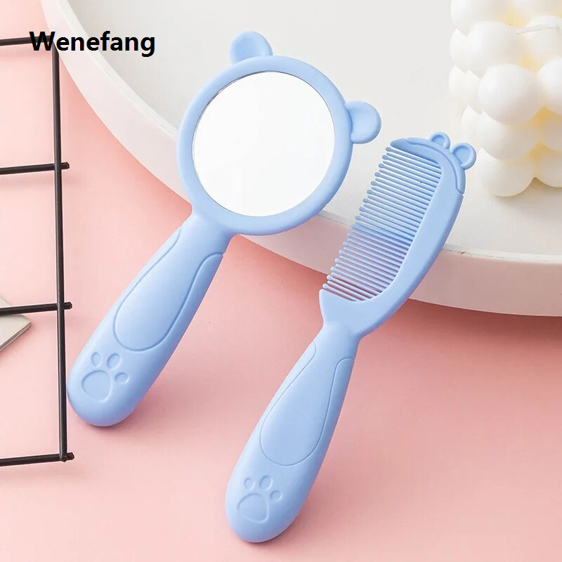 Wenefang Color Cartoon Safe Baby Comb Baby Hair Brush Baby Safe Comb Newborn Brush Baby Hairbrush Kids Comb Boy Girl Gift