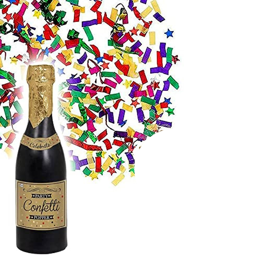 1 Pcs Party Confetti Popper Surprise Champagne Bottle Style