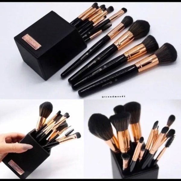 Bh Signature Rose Gold 13 Pieces Brush Set