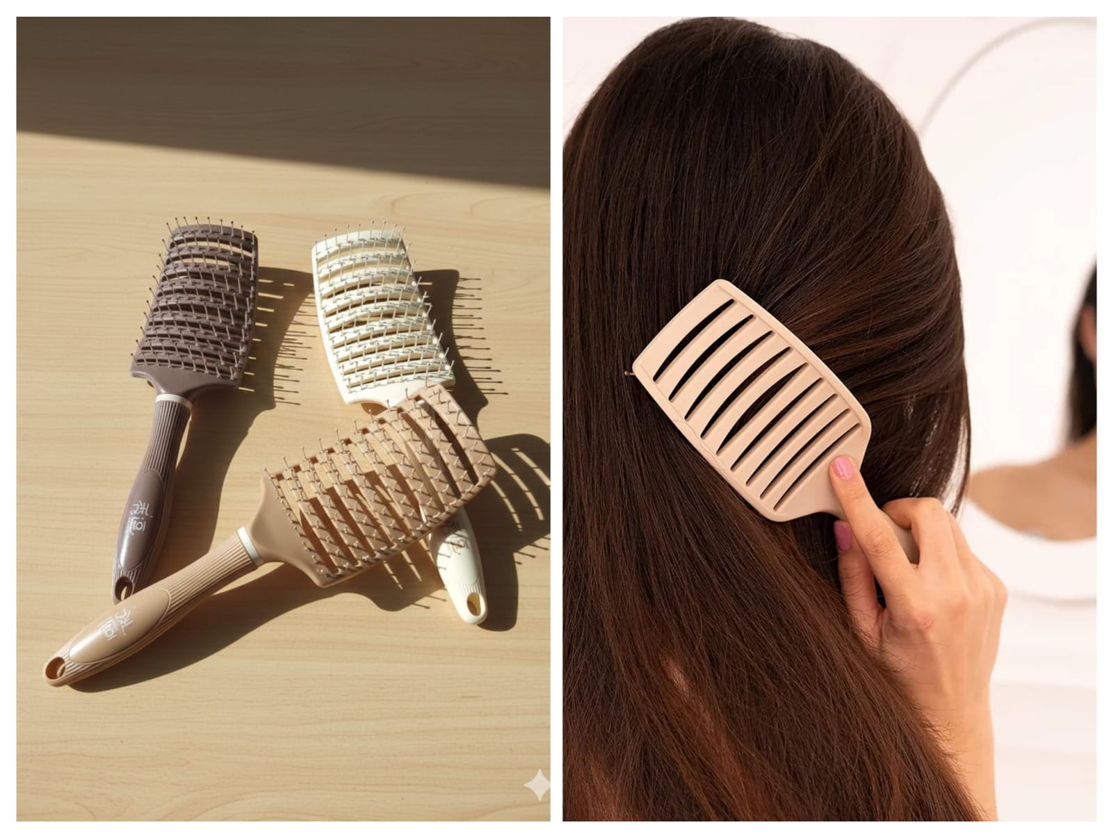 Detangle Hairbrush Women Wet Comb Hair Brush Professional Hair Brush Massage Comb Brush for Hair Hairdresser Hairdressing Tools