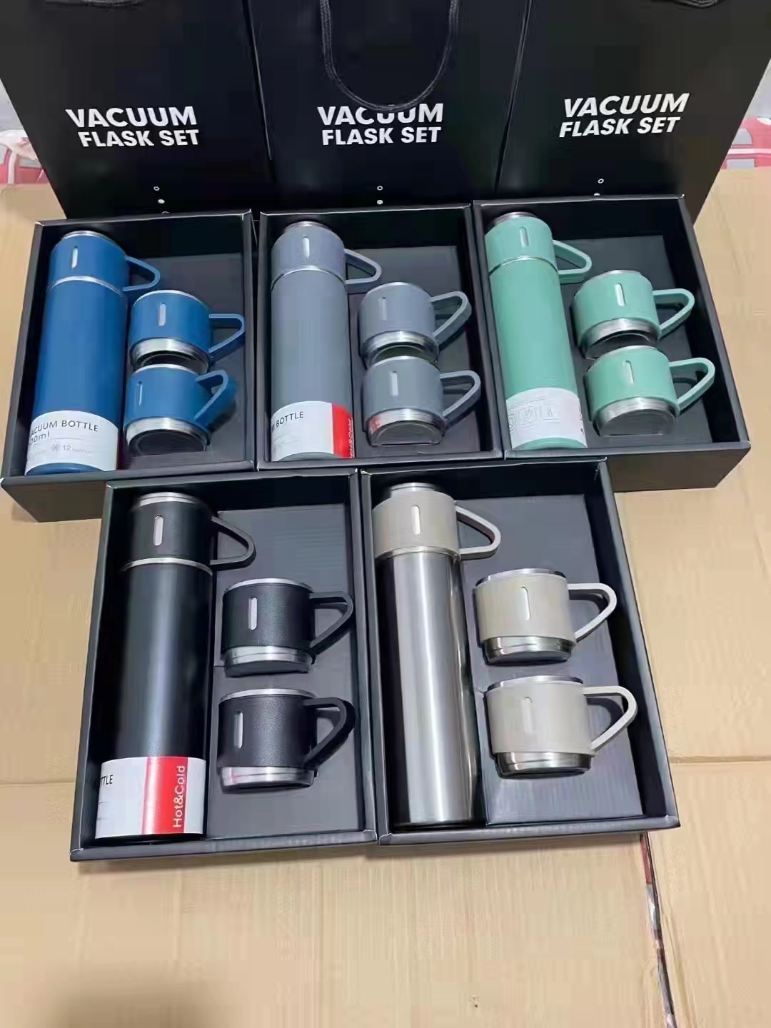 Double Stainless Steel Vacuum Flask Thermos Water Bottle 800ML
