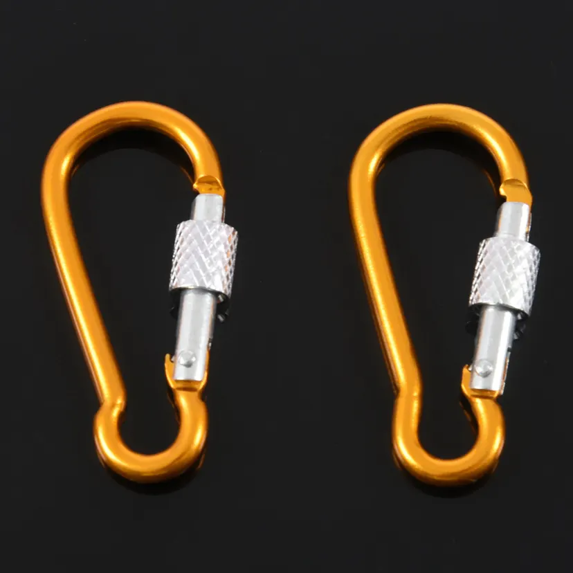 Carabiner Screw Adjustment 2 Blue Earbuds Flexible Swim Pair 1 (VDZI) Diving Silicone Earbuds Aluminum Travel Clip