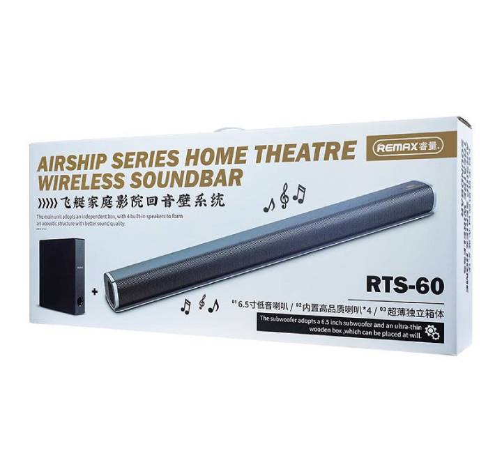 Home Theatre Wireless Soundbar RTS-60 Air Ship Series