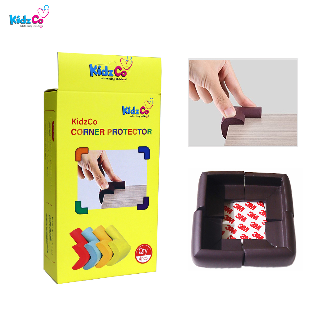 Kidzco Corner Protector For Baby Safety 4 Pcs Set