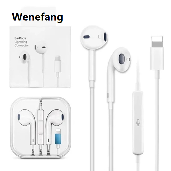 Wenefang Apple EarPods with Lightning Connector