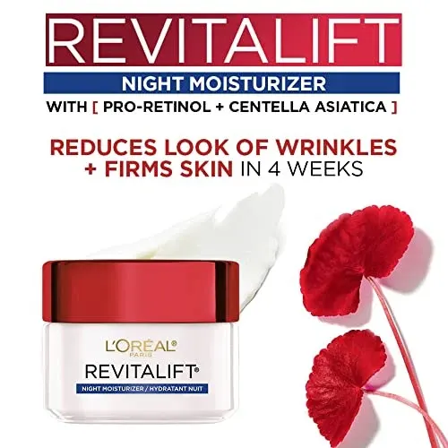 Loreal Revitalift Moisturizing Anti-wrinkle + Firmness Night Cream With Retinol 50ml