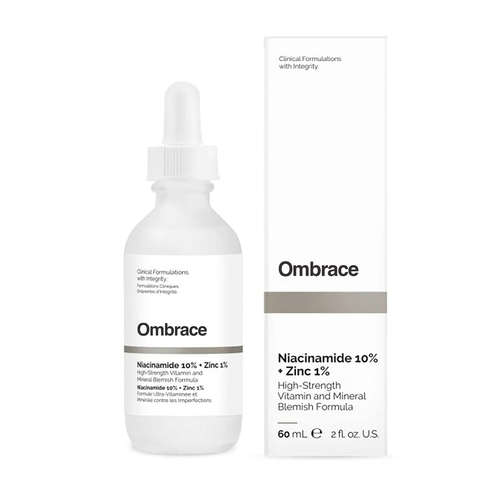 THE ORDINARY Niacinamide 10% + ZINC 1% 60ml (CANADA) by Genuine Collection