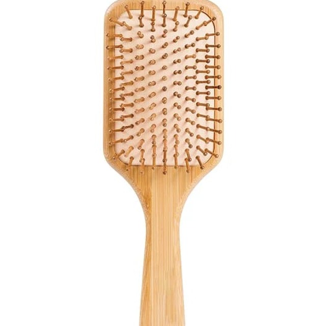 Natural Bamboo Wooden Hair Massage Comb