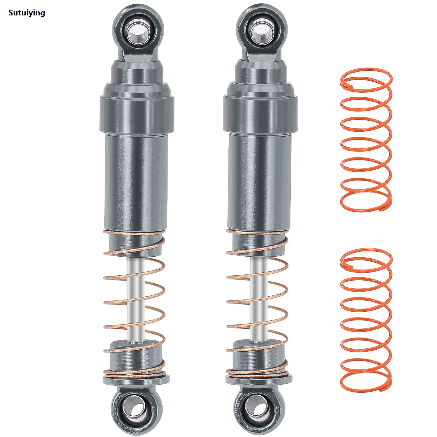 Sutuiying TRX4M Aluminum 52mm Big Bore Shocks Absorbers Damper With Oil Filled 2025 New For 1/18 RC Crawler TRX-4M Bronco Defender Upgrade Part