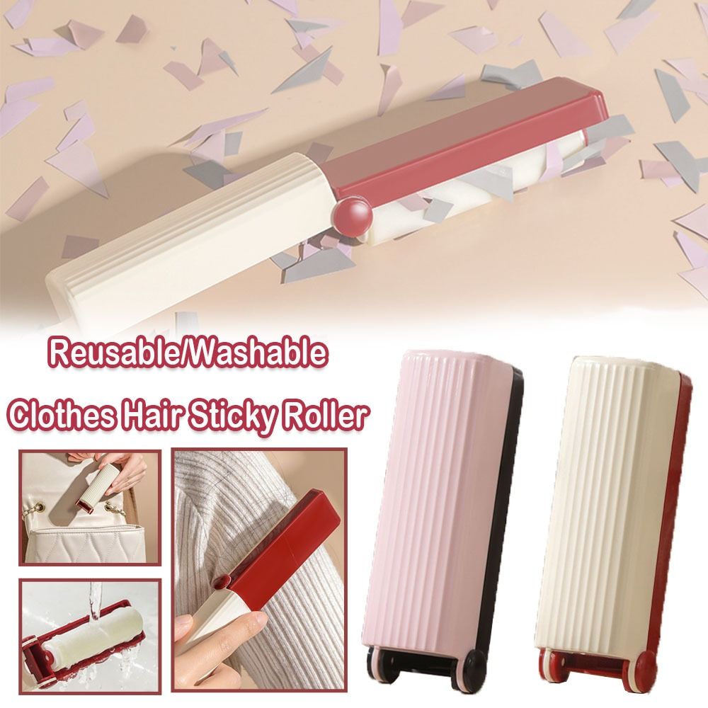 Cute Penguin Washable Lint Remover Multifunctional Reusable Sticky Roller Ball Portable Clothes Dust Tools Travel