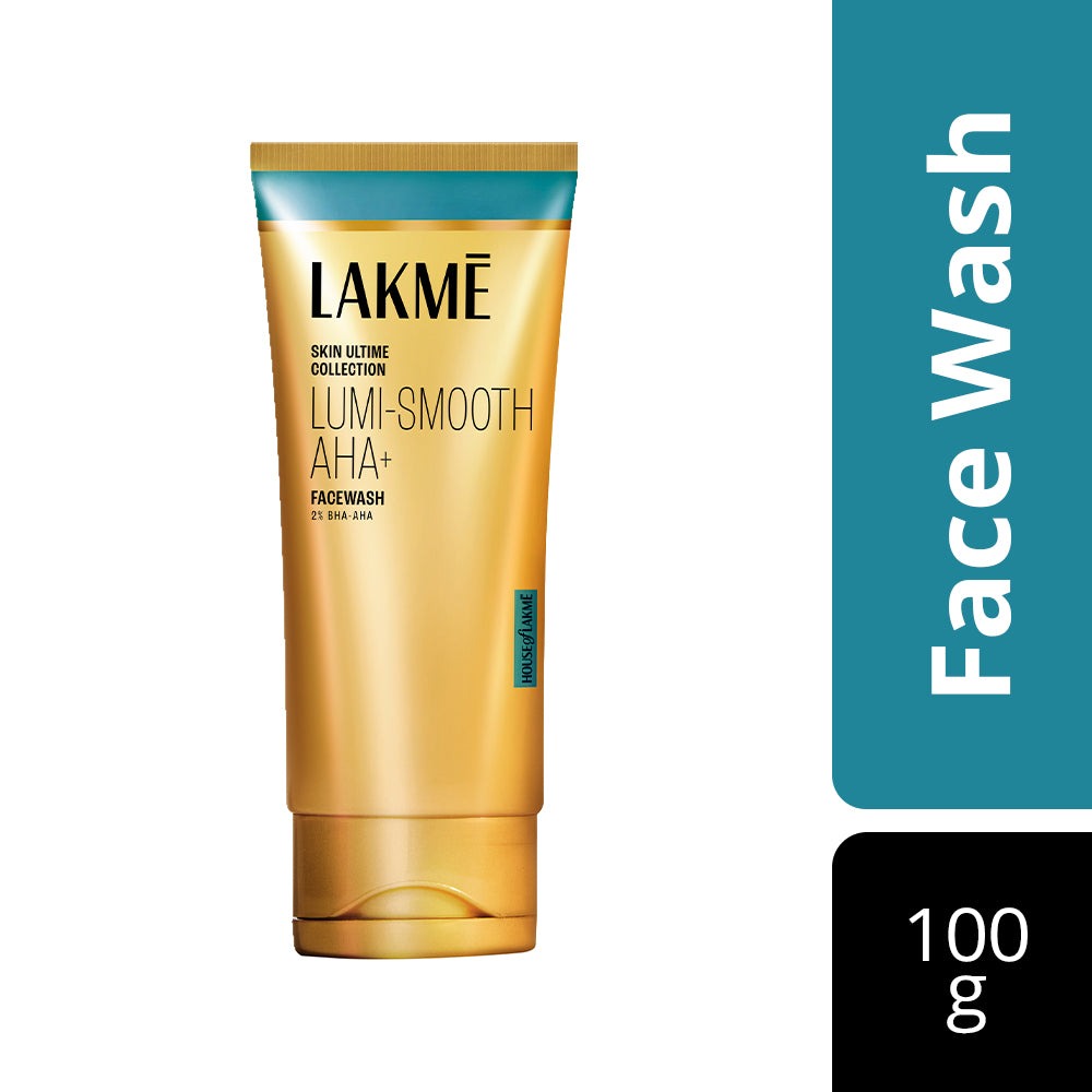 Lakme Lumi-Smooth AHA+ Facewash with 2% Salicylic Acid-Lactic Acid