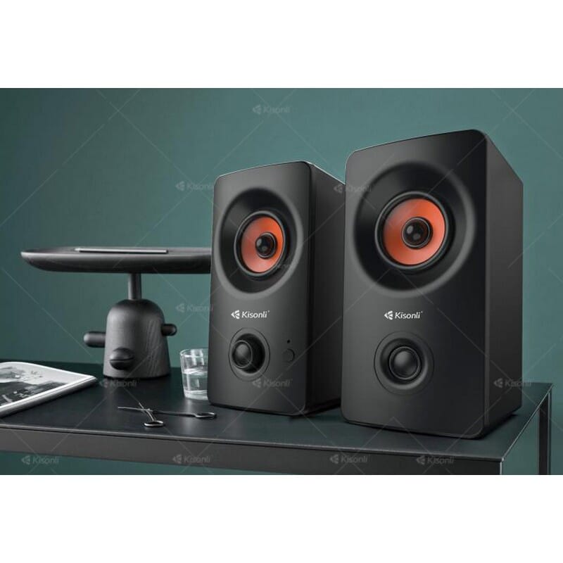 Ac9002bt Computer Bluetooth Speaker With Ac Cord 2pin Power Supply Wire