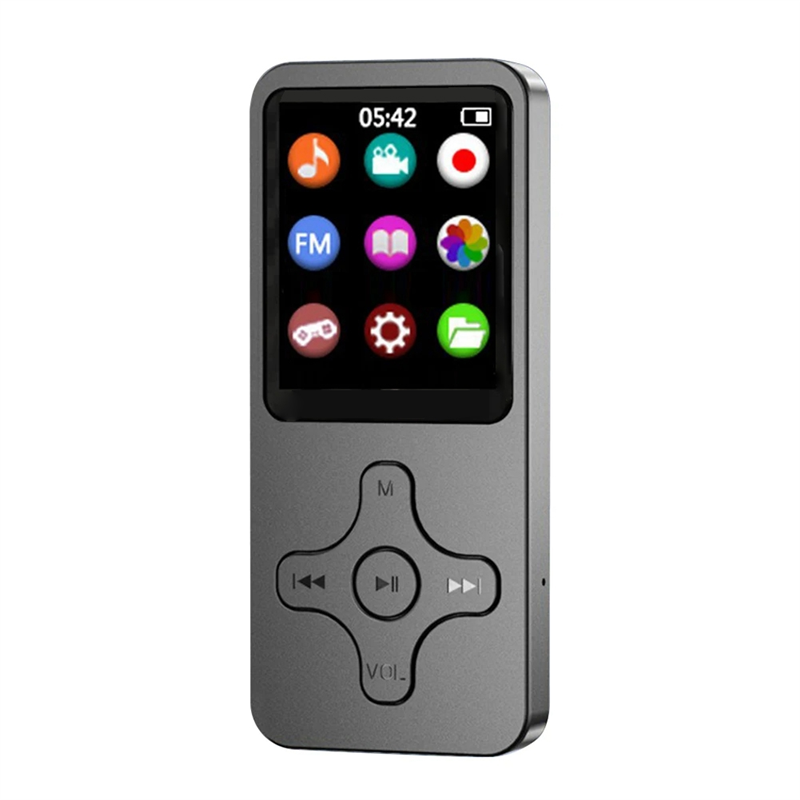 OUMERY HiFi Music Player FM Radio Bluetooth 5.0 Music Walkman with E-Book/Recorder Video Walkman Multifunctional for Student