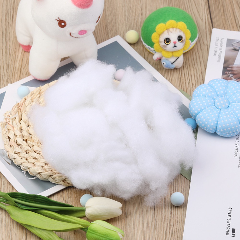 2024 Wool Filler 3D Hollow PP Cotton Stuffing Throw Pillow Wool Filler Stuffing DIY Handmade Eco 3D Hollow Sofa Bed Cushion Pad