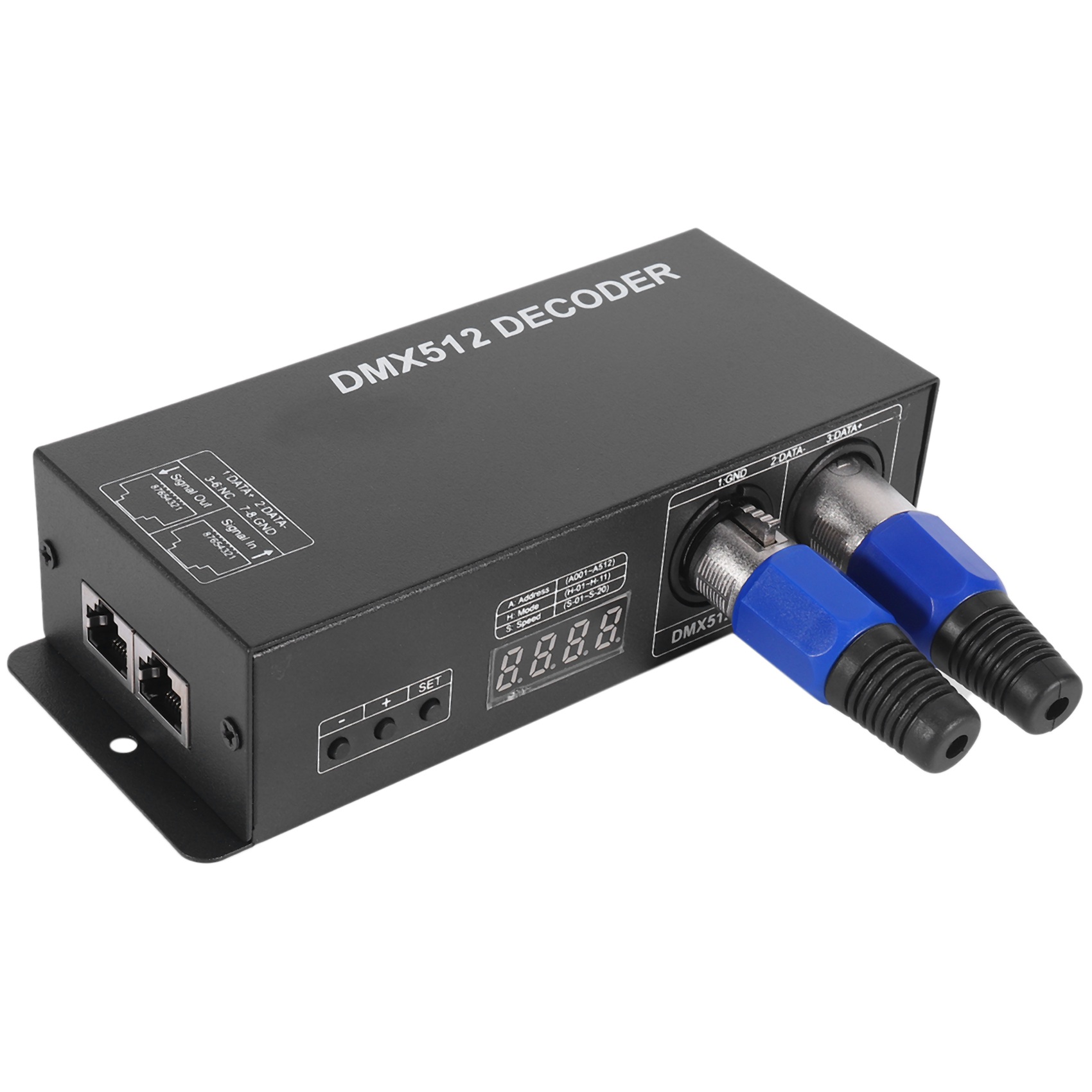 Dmx 512 Digital Display Decoder,Dimming Driver Controller(4 Channel)