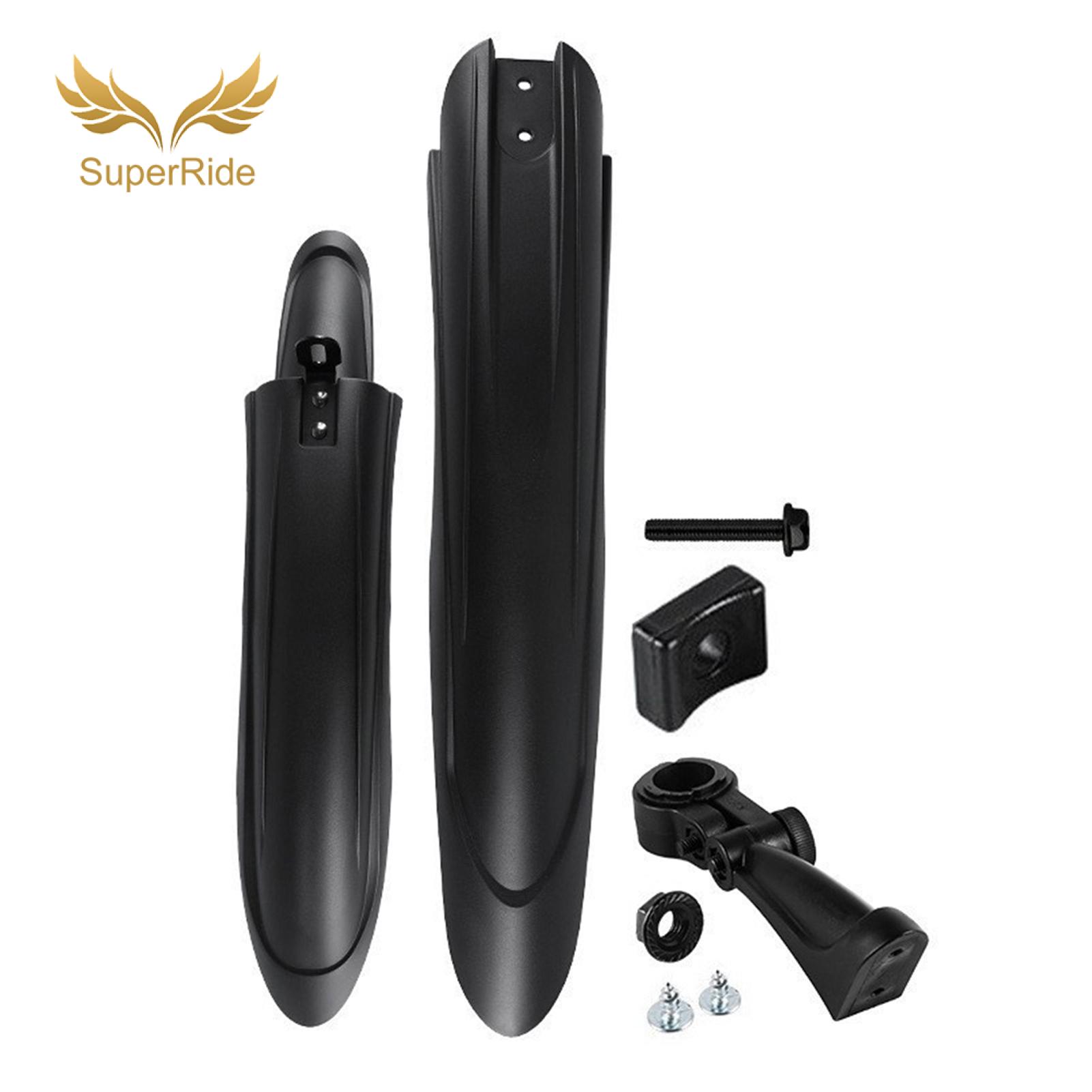 SuperRide Durable Bike Mudguard Universal Lightweight Bike Fender Set for Mtb Road Mountain Bikes Full Cover Mud Guard Mudflap Accessories