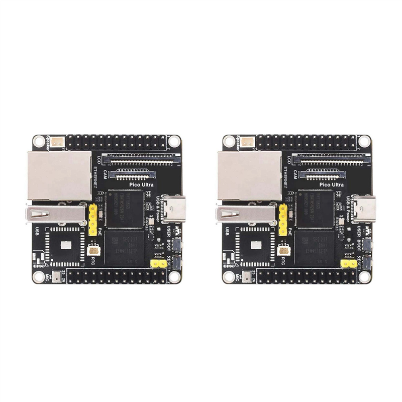 Wurrpopy-2X for Ultra Development Board RV1106 RISC-V Linux 8GB EMMC Supports PoE Ethernet Power Supply