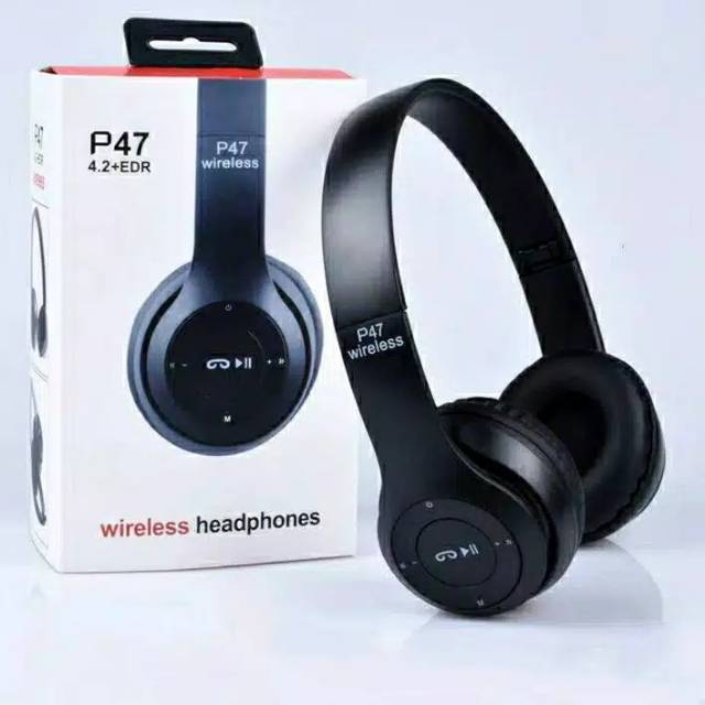 Mix Foldable P47 Wireless Bluetooth Headphone HD Sound