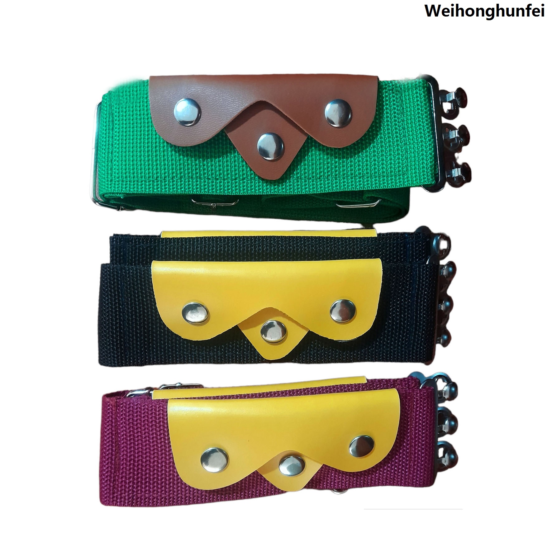 WeihonghunfeiFifty percent discount Papa-Belt Size Adjustable, with Pockets (Length 42 Inches, Height 5 cm)