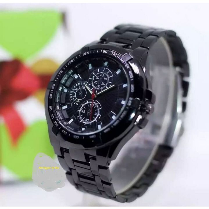 New Stainless Steel Round Shape Premium Looks Watch For Men