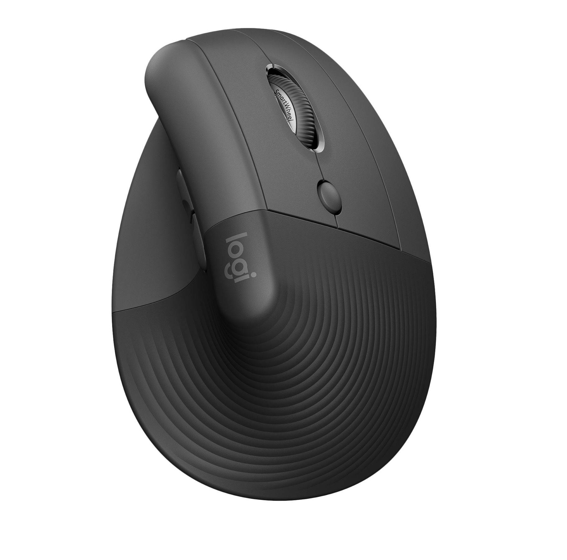 Logitech Lift Vertical Wireless Ergonomical Mouse | Wireless | Bluetooth | Quiet Clicks | 4 Buttons | Graphite | 100% Genuine