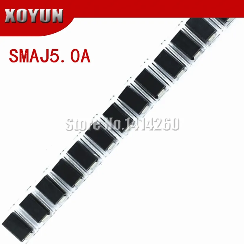 20pcs/lot 400W SMA DO-214AC smd tvs diode SMAJ5.0A