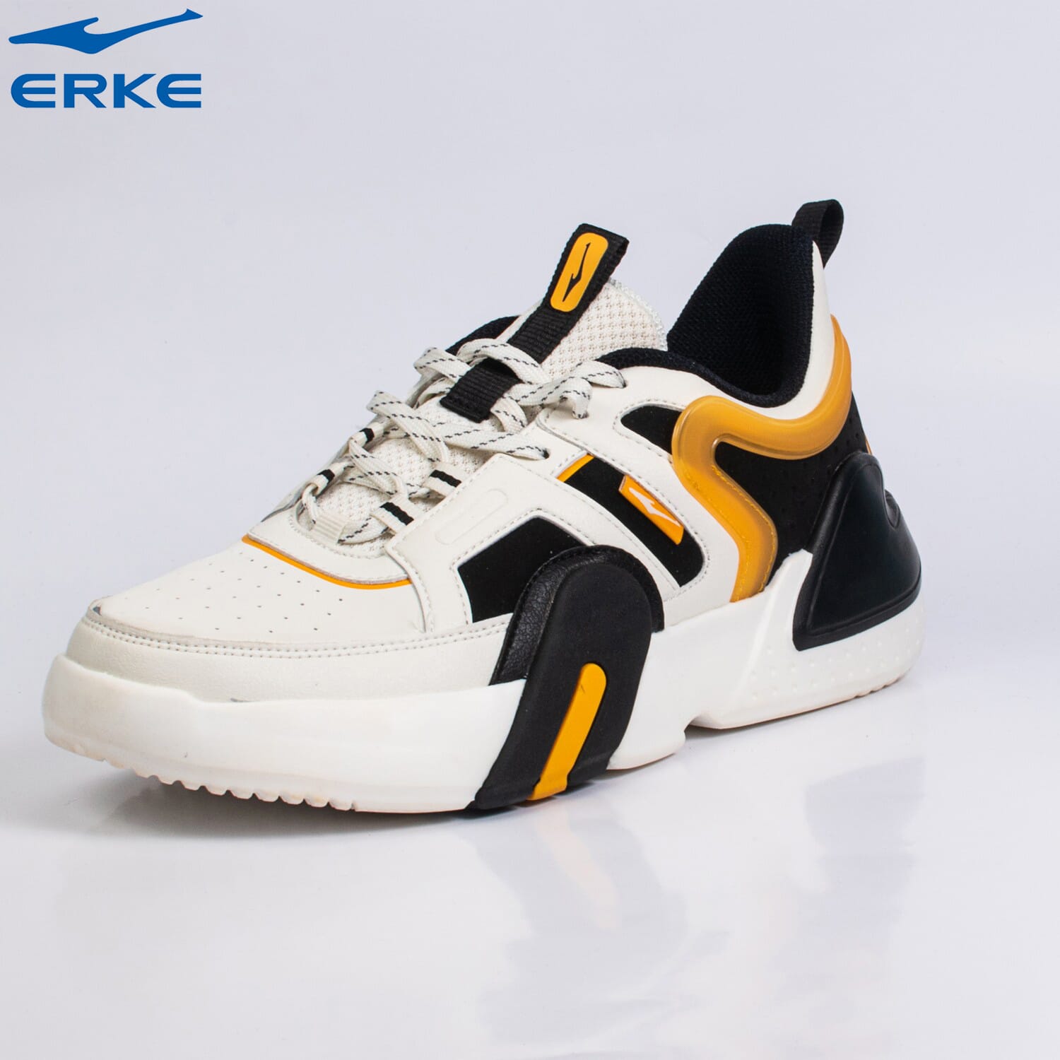 ERKE Skateboard Shoes Black Mix For Men 11121301229-001