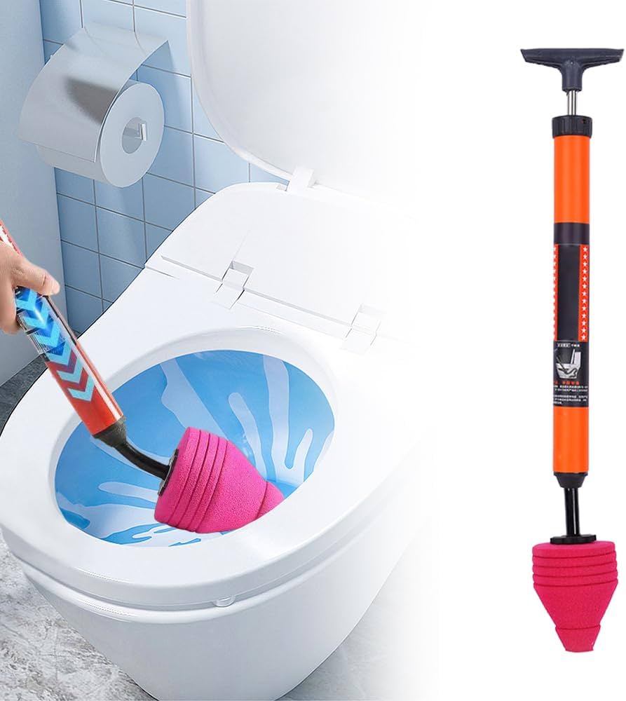 High Pressure Toilet Unblock Shot Toilet Pipe Plunger High Pressure Toilet Unblock A Shot Stainless Steel Toilet Toilet Snake