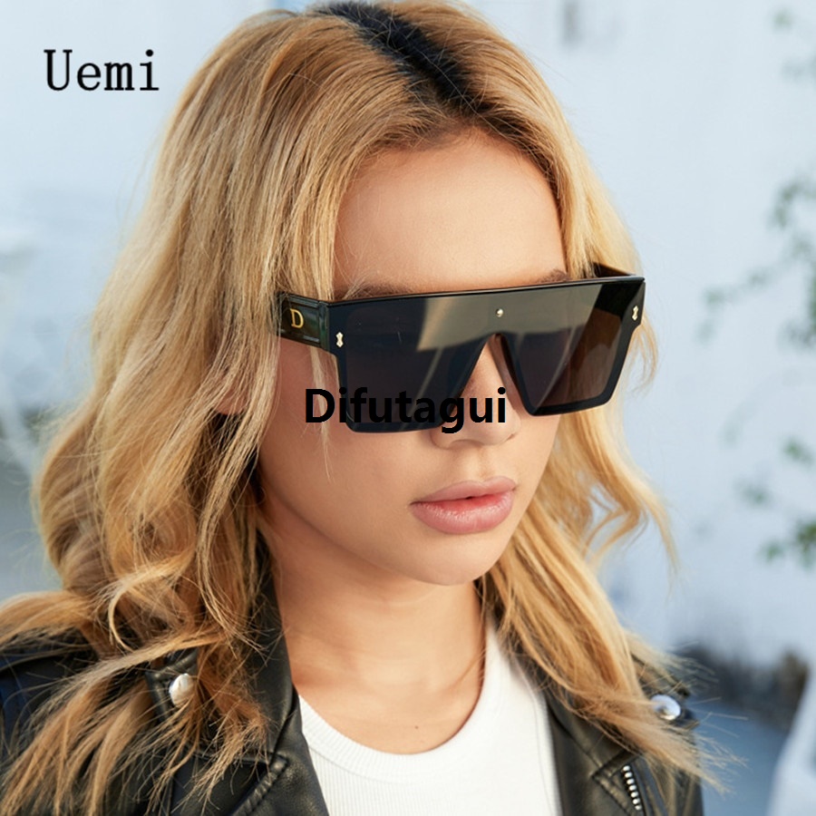 Difutagui 2025 New New Fashion Square Sunglasses For Women Men Oversized Frame Hot Selling With D Luxury Brand Disigner 2021 Sun Glasses UV400 Wholesale