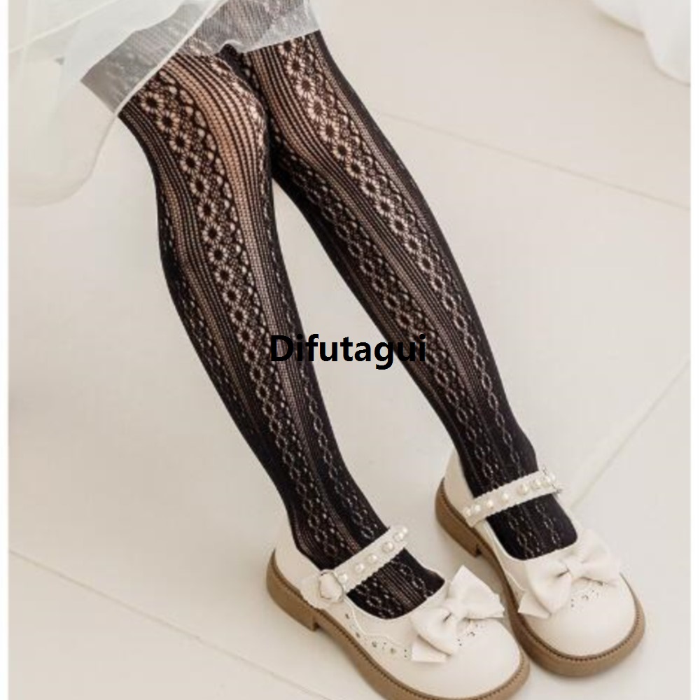 Difutagui girl Tights model spring and summer Mesh children pantyhose 2025 girls render stocking tights choreography panty hose baby