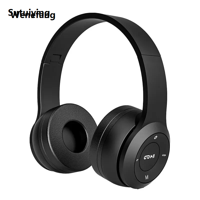 Wenefang Sutuiying Stereo P47 Headset 5.0 Bluetooth Headset Folding Series New style Fashion Wireless Sports Game Headset for HuaWei XiaoMi
