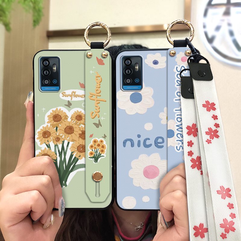 Back Cover ring Phone Case For VIVO V40 Lite 5G Asia Anti-dust Waterproof Kickstand Shockproof Dirt-resistant flower