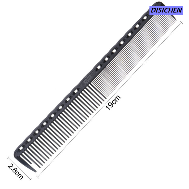 DISICHEN 【The Edge of Beauty】New Monja 1Pc Hair Comb Anti-tatic Carbon Fine Tooth Bruh Hair Detangling Comb Hairdreing Hair Care DIY Home