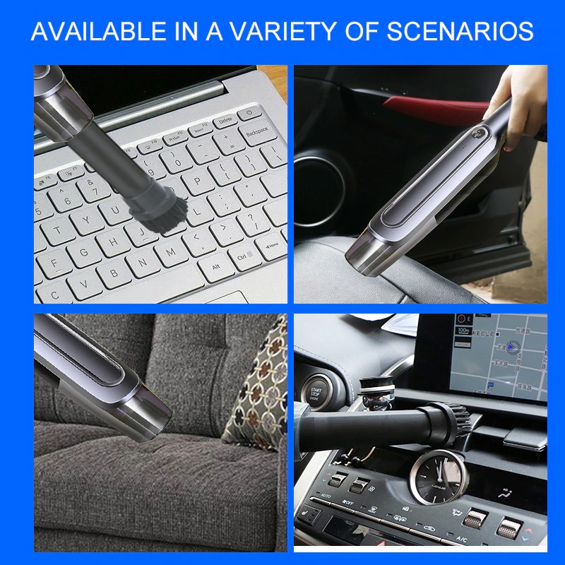 LBW Car Handheld Portable Wireless Rechargeable Mini Vacuum Cleaner DC12V